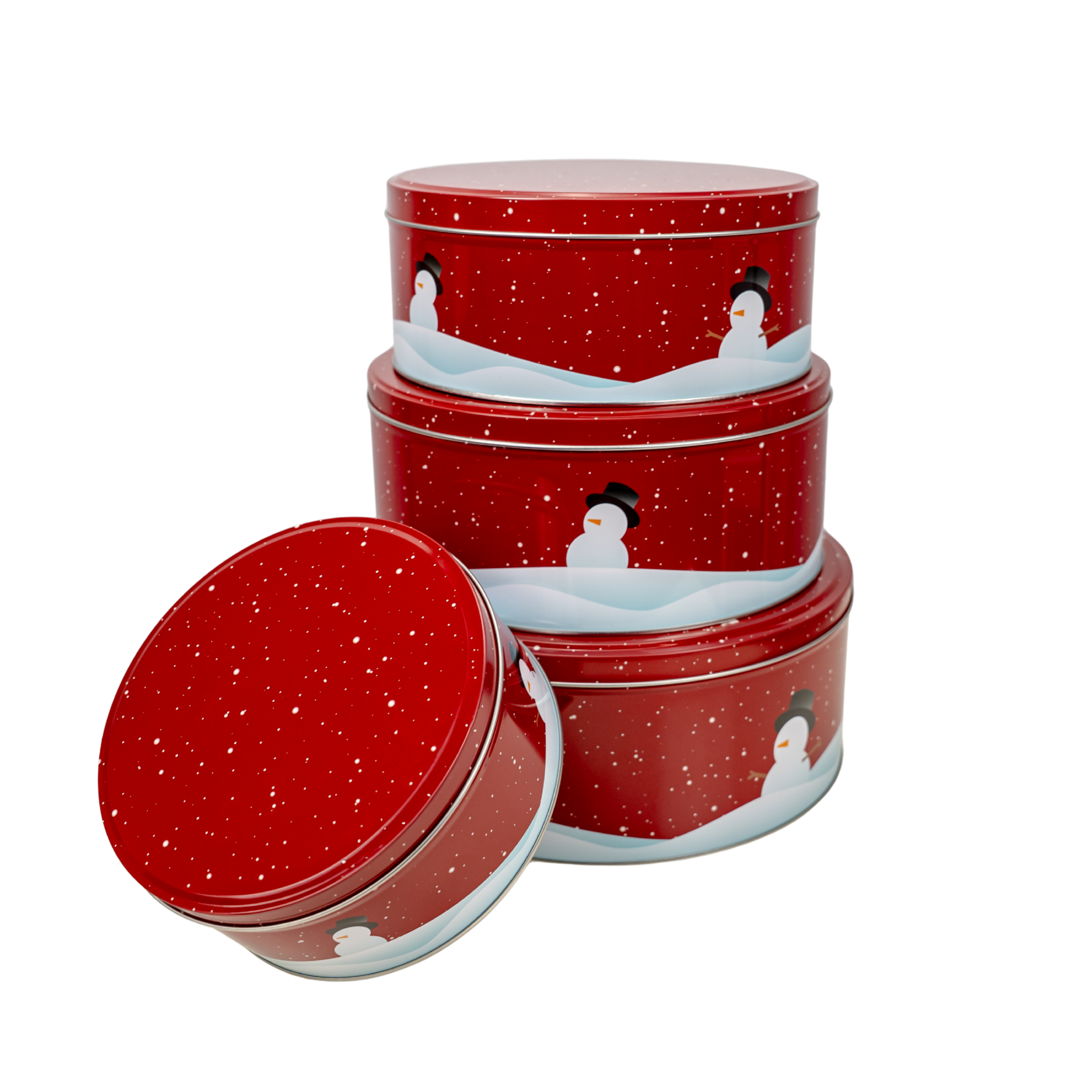 Keksdosen 4er Set - Schneemann