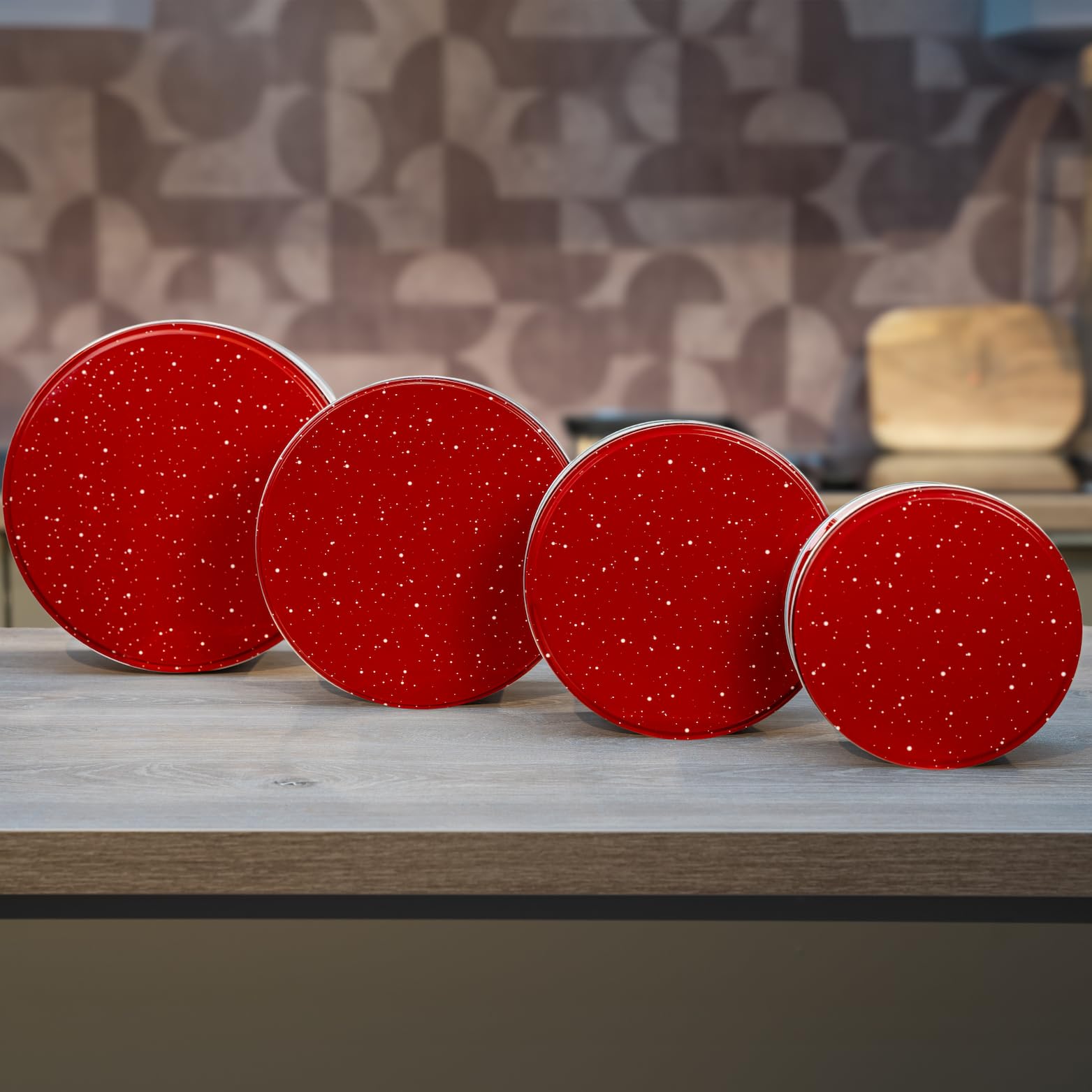 Keksdosen 4er Set - Schneemann