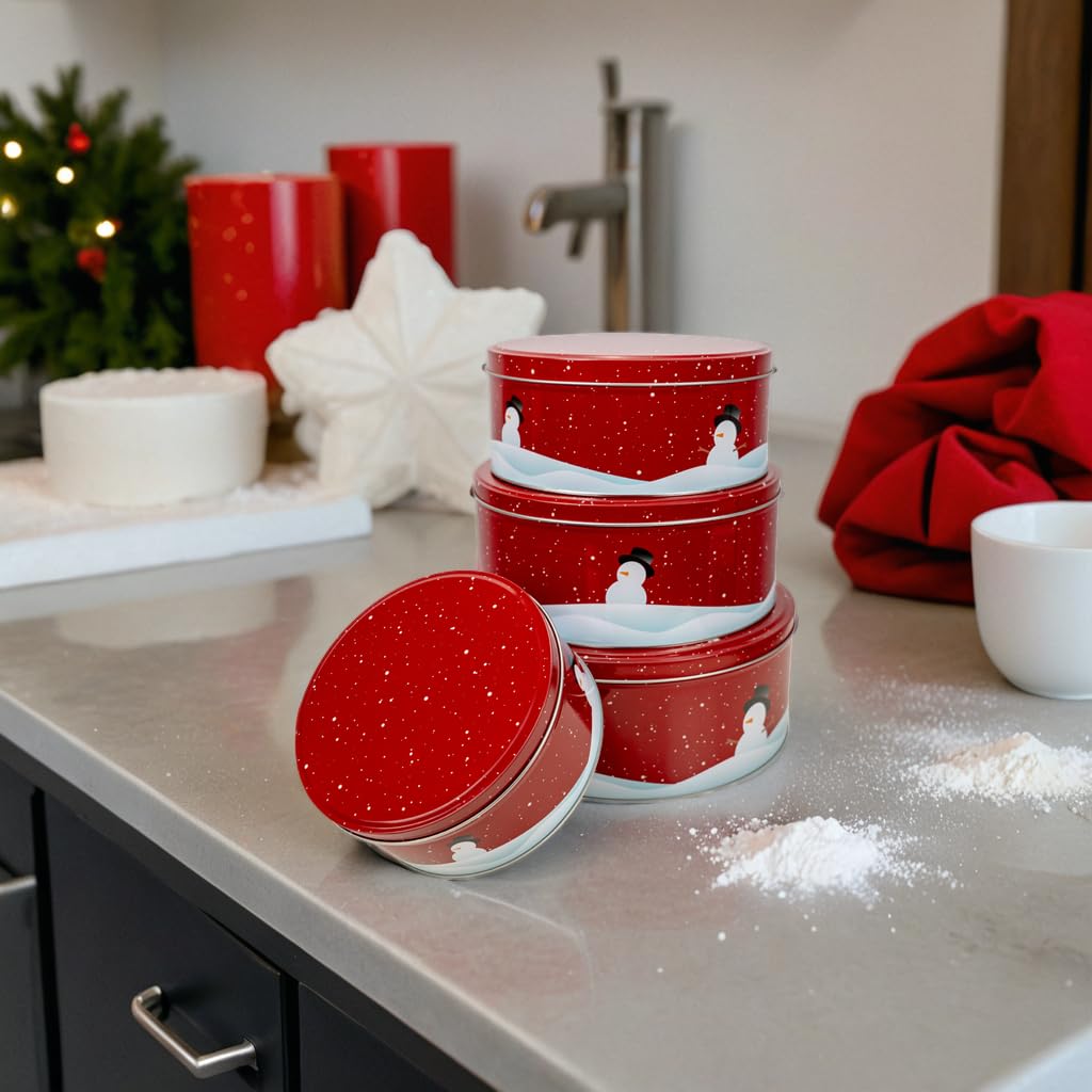 Keksdosen 4er Set - Schneemann - Inspinovia