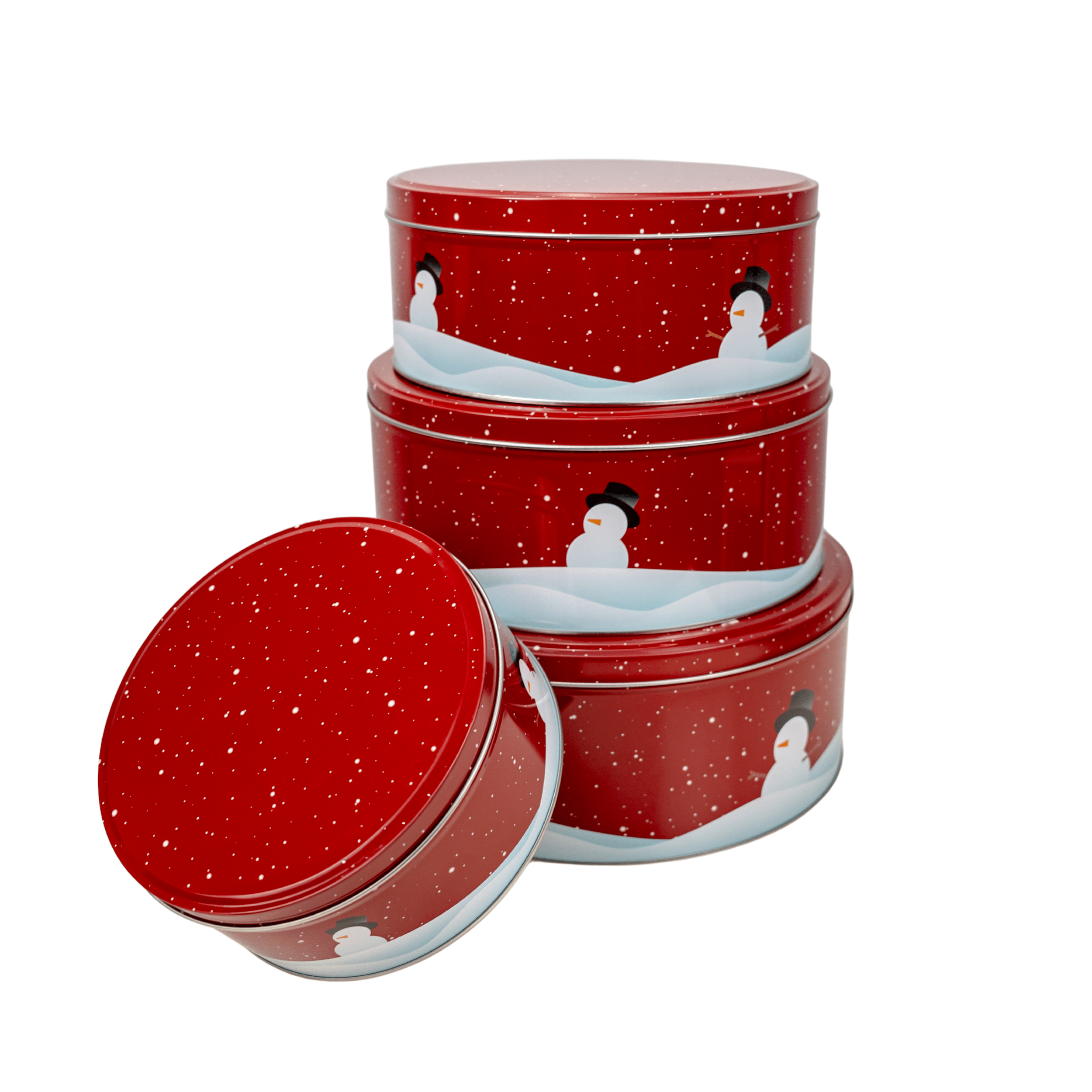 Keksdosen 4er Set - Schneemann - Inspinovia