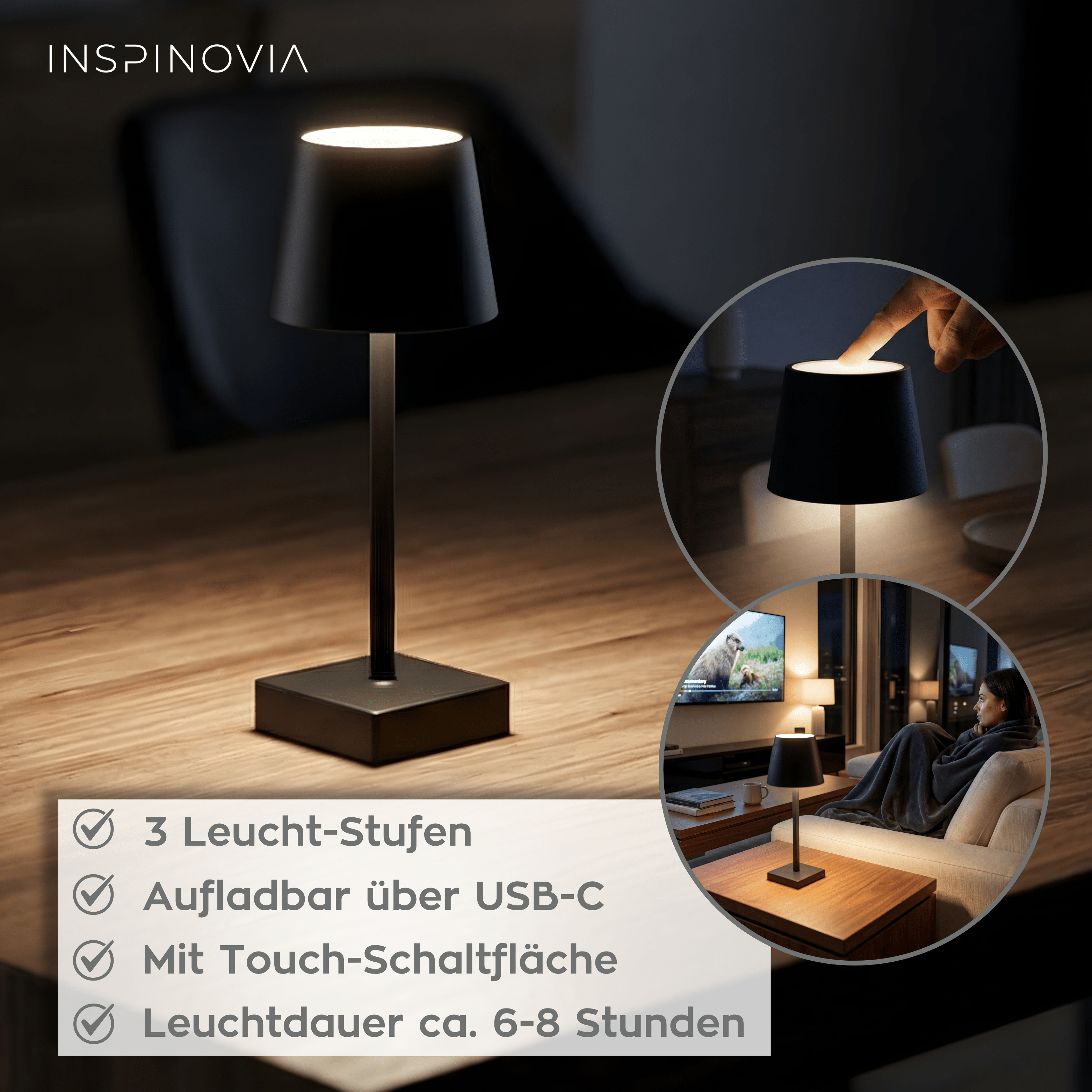LED Tischleuchte - Inspinovia